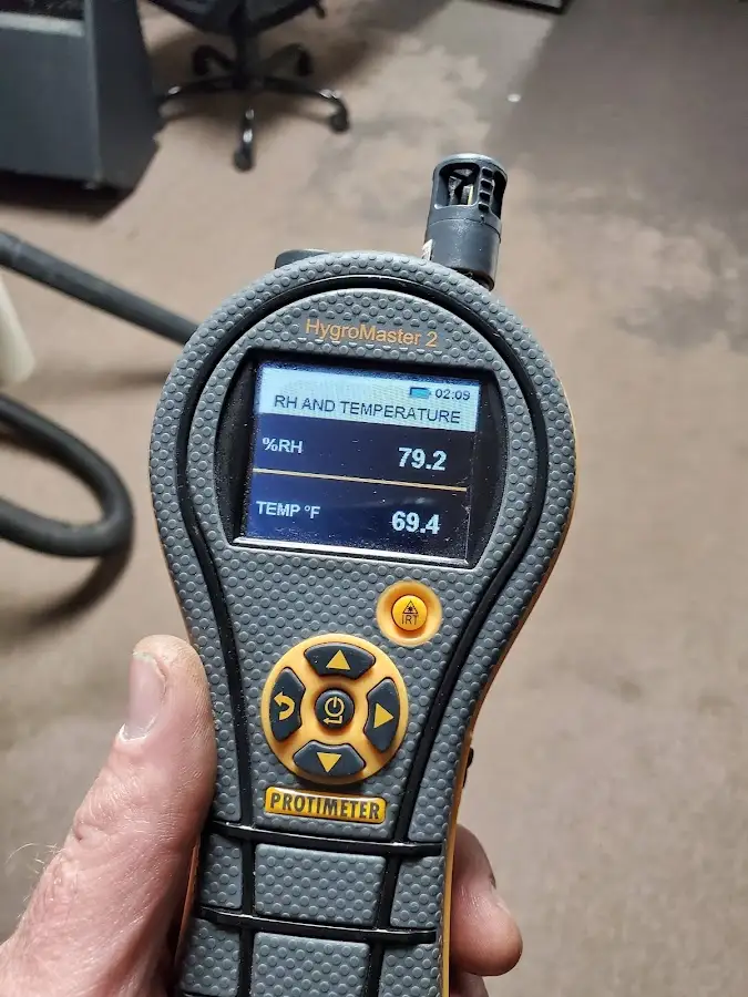 Moisture meter humidity assessment for Fire & Smoke Damage Restoration in Rib Mountain